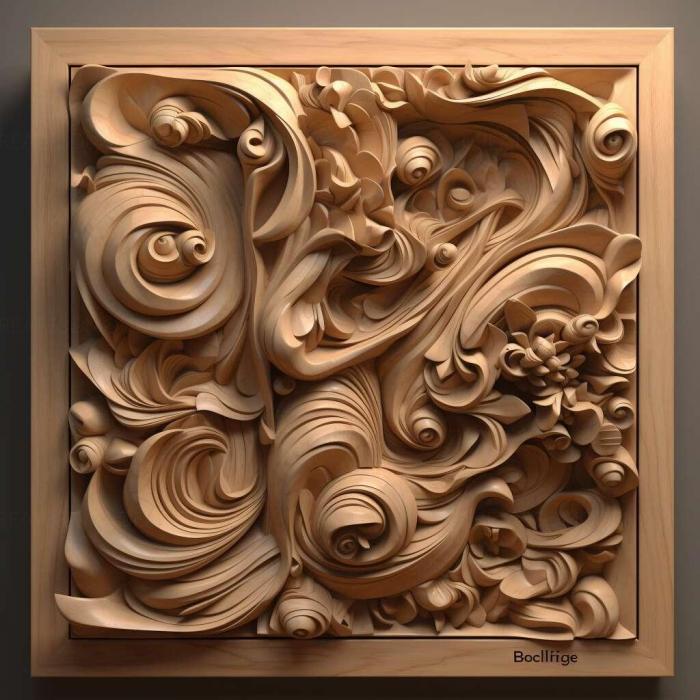 نموذج ثلاثي الأبعاد لآلة CNC 3D Art 